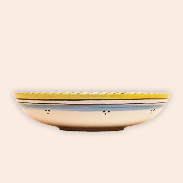 SET OF PASTA-SOUP BOWLS ON CM.22 DIAMETER, CM.5H, design: LIMONCINI